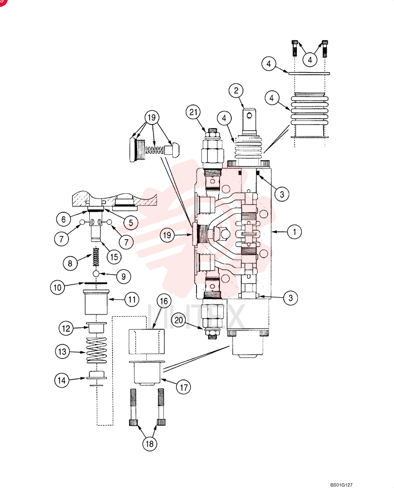 HYD VALVE SECTION