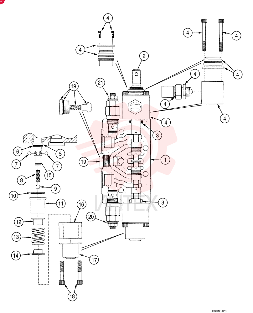 HYD VALVE SECTION