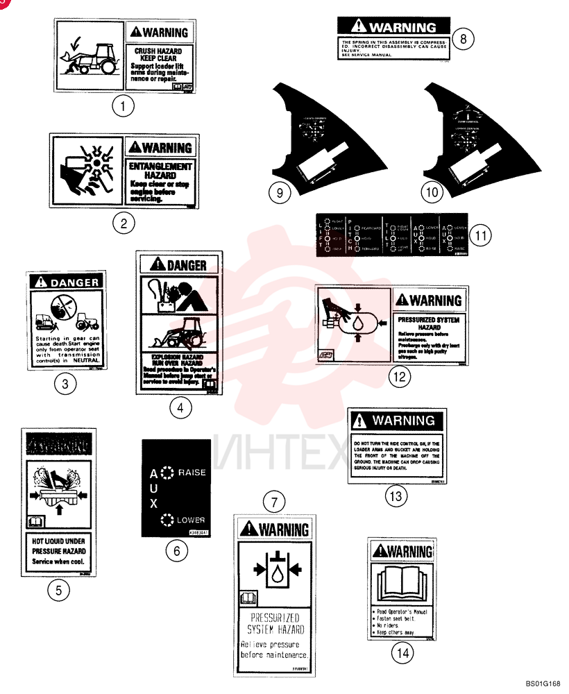 WARNING DECAL