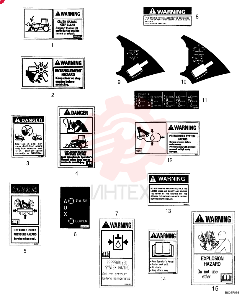 WARNING DECAL