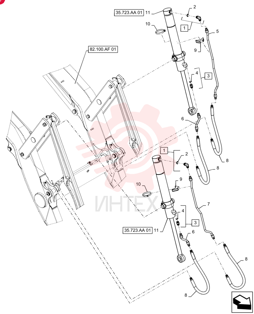 90 ELBOW,7/8" - 14 JIC x 7/8" - 14 ORB