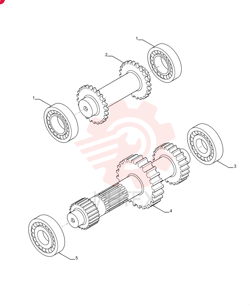 BEARING, BALL,35 mm ID x 72 mm OD x 17 mm