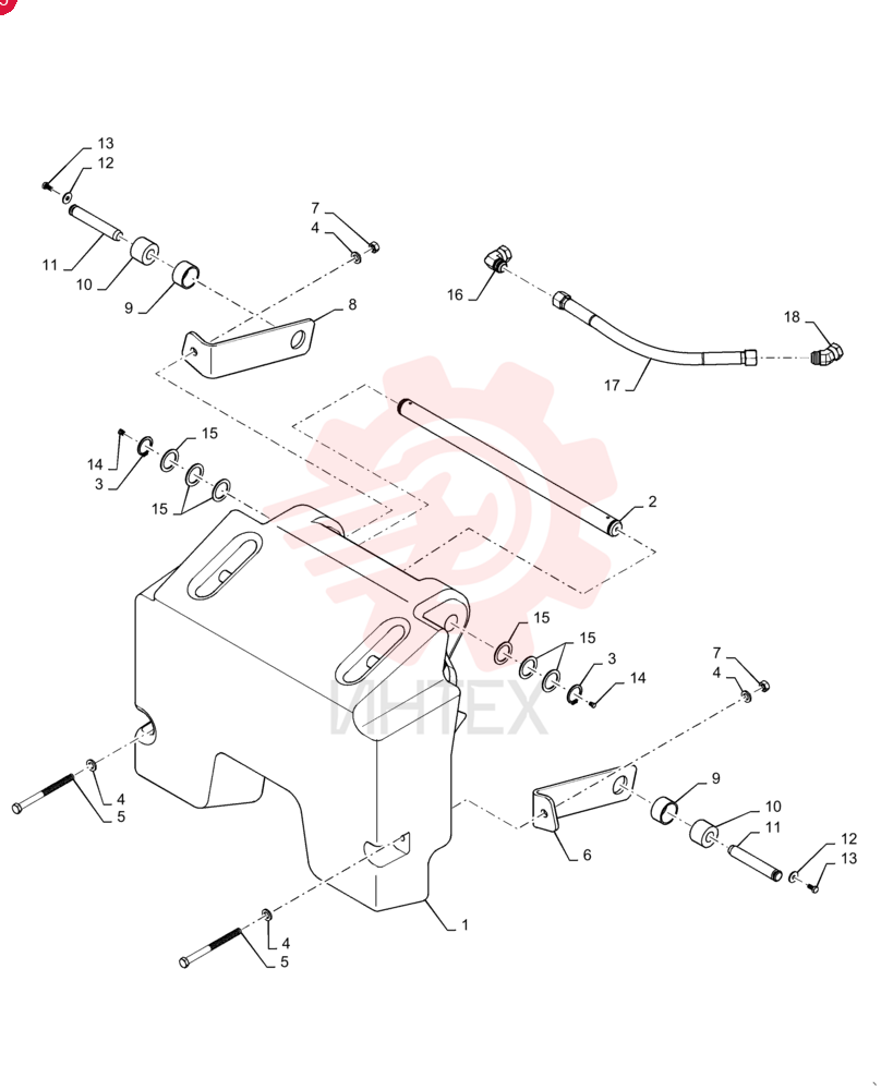 COUNTERWEIGHT 87593283