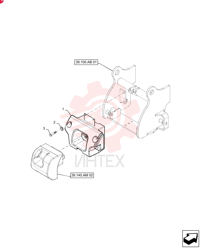 COUNTERWEIGHT 87695373