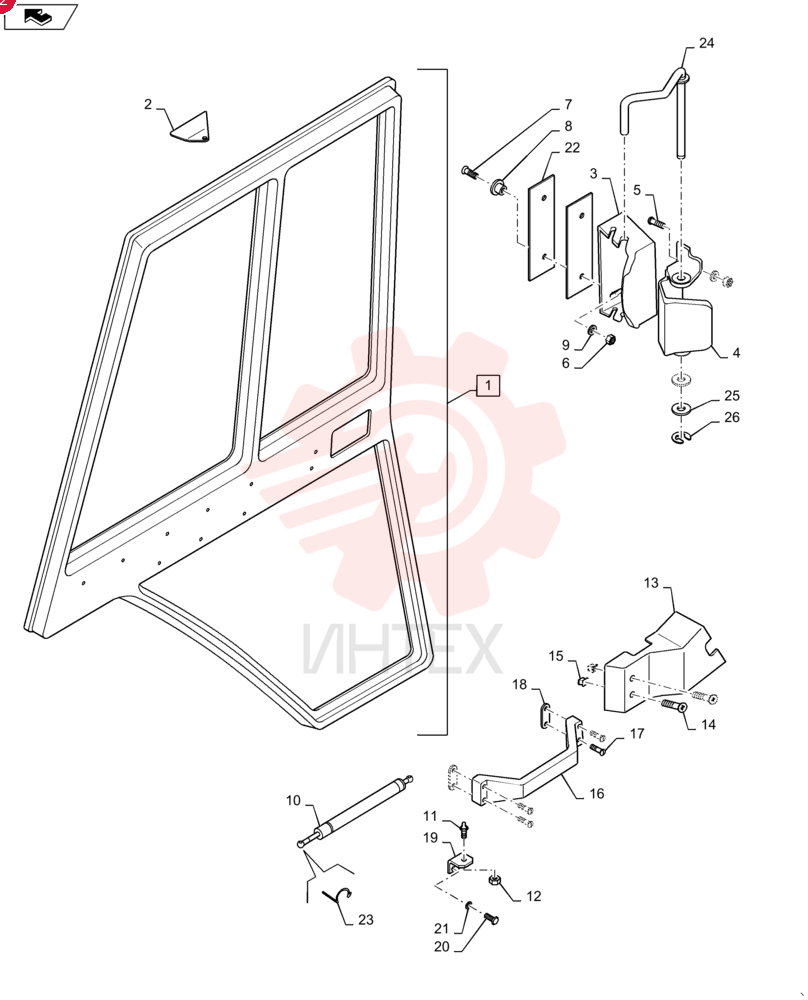DOOR ASSY. 137868A3