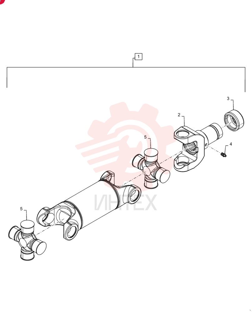DRIVE SHAFT 87613924