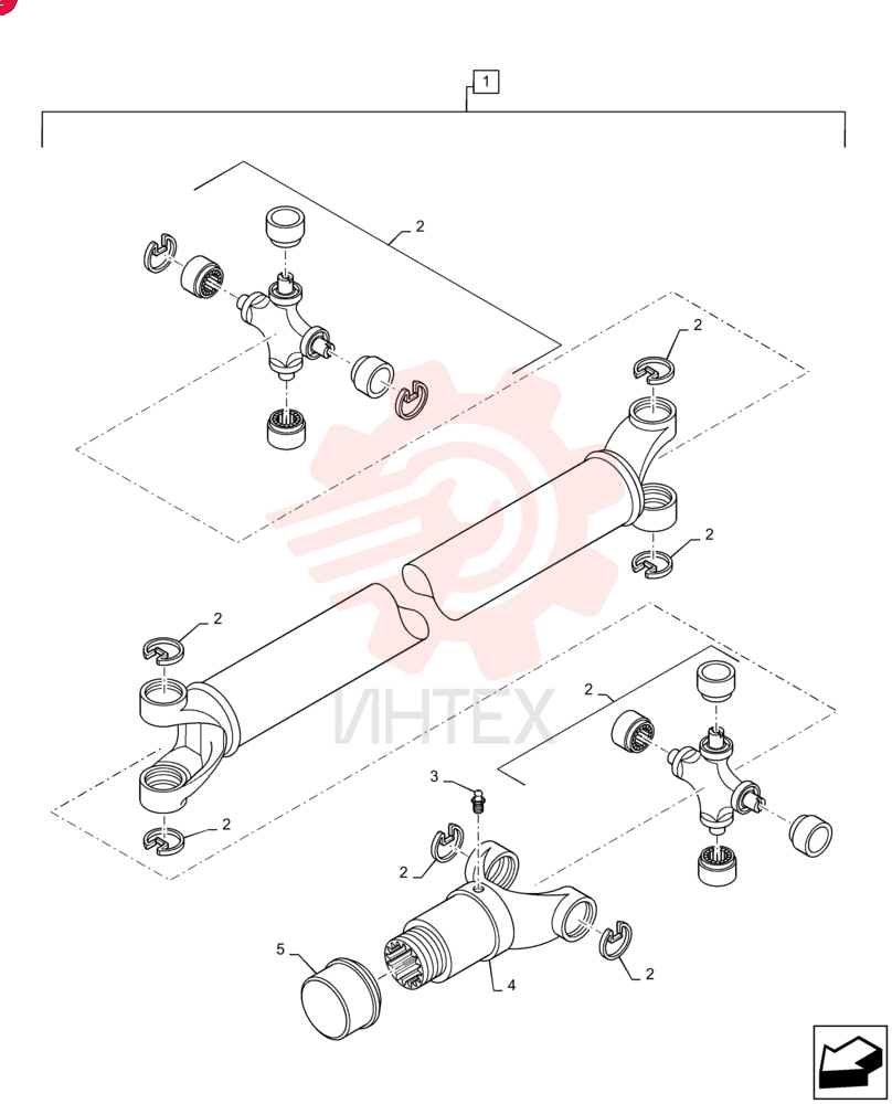 DRIVE SHAFT 87694656