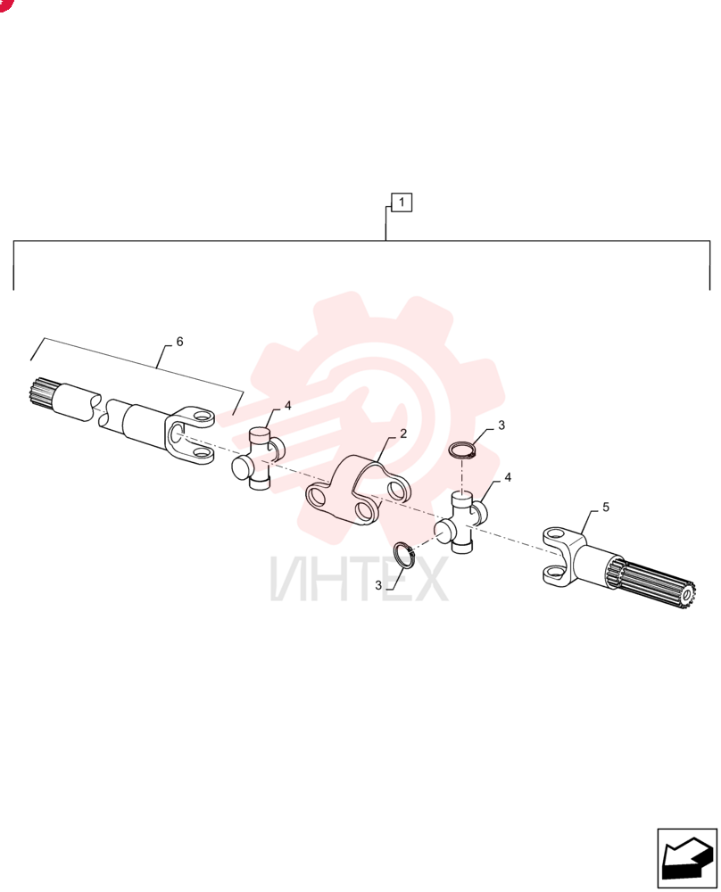HALF SHAFT,936.7mm L
