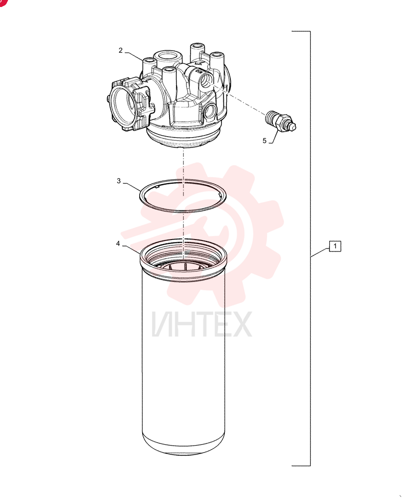 HYDRAULIC OIL FILTER 47667947 (2)