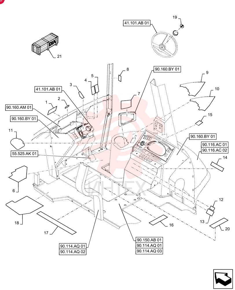 IMPORTANT DECAL 144193A3