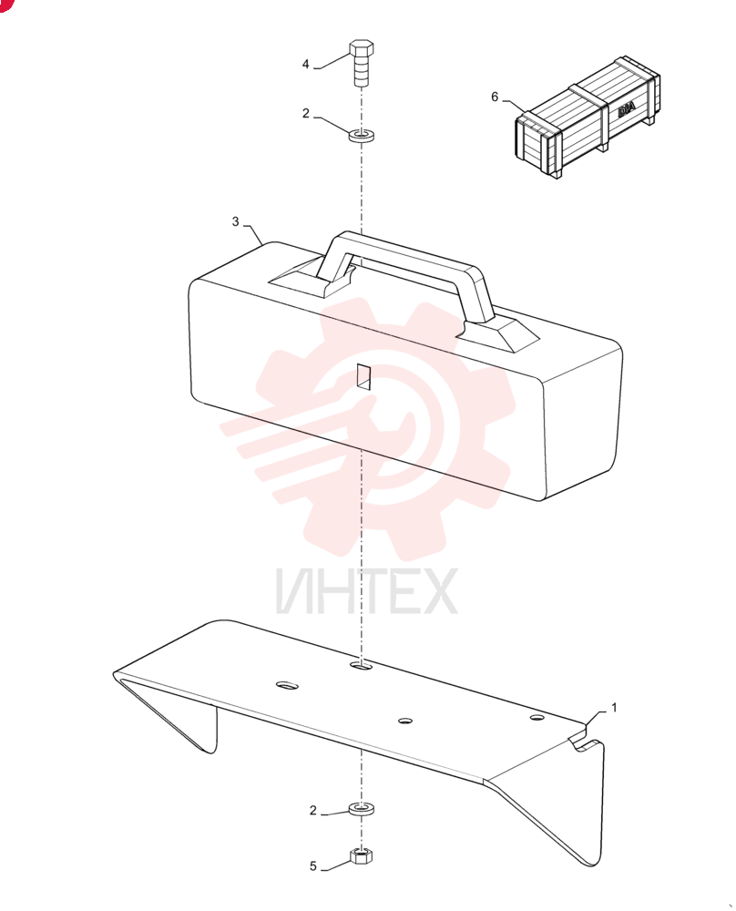 MOUNTING PLATE 87450699