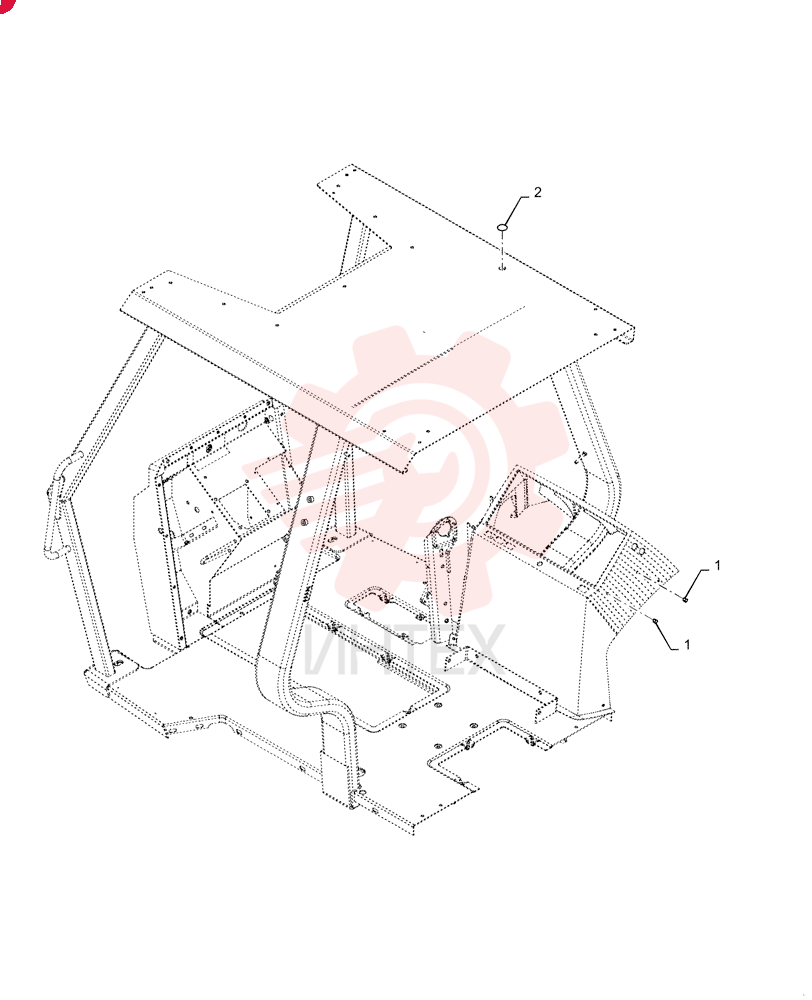 PLUG,Dome, .375" hole, Nylon 353-402 (1)