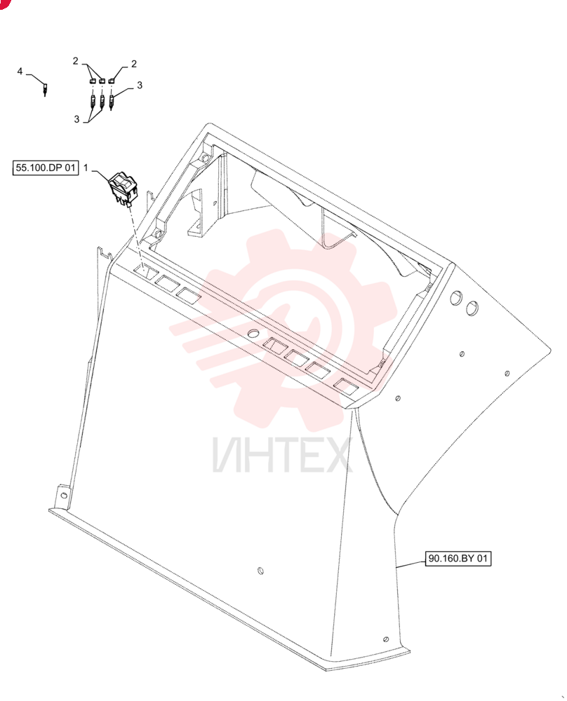 ROCKER SWITCH 398675A2