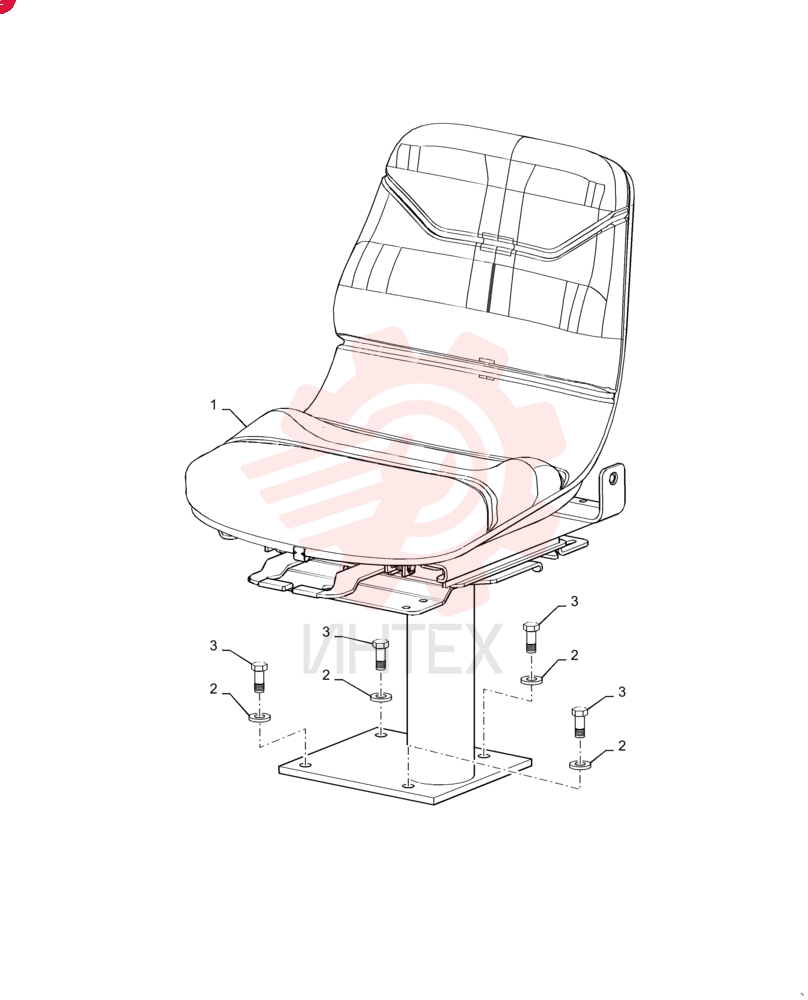 SEAT ASSY. 87564198 (1)
