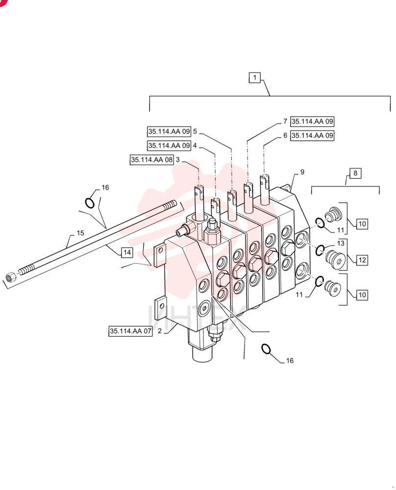 VALVE, CONTROL 84260988