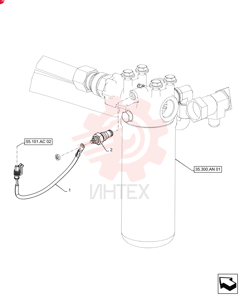 WIRE HARNESS 84292224
