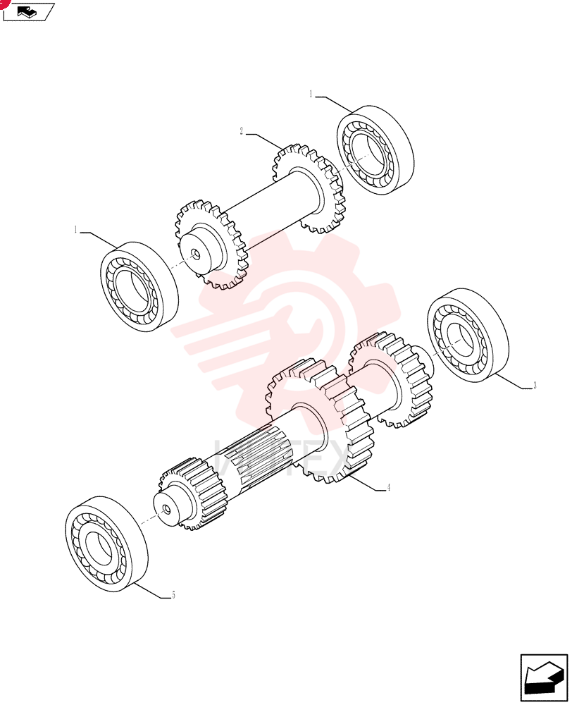 BEARING, BALL,35 mm ID x 72 mm OD x 17 mm
