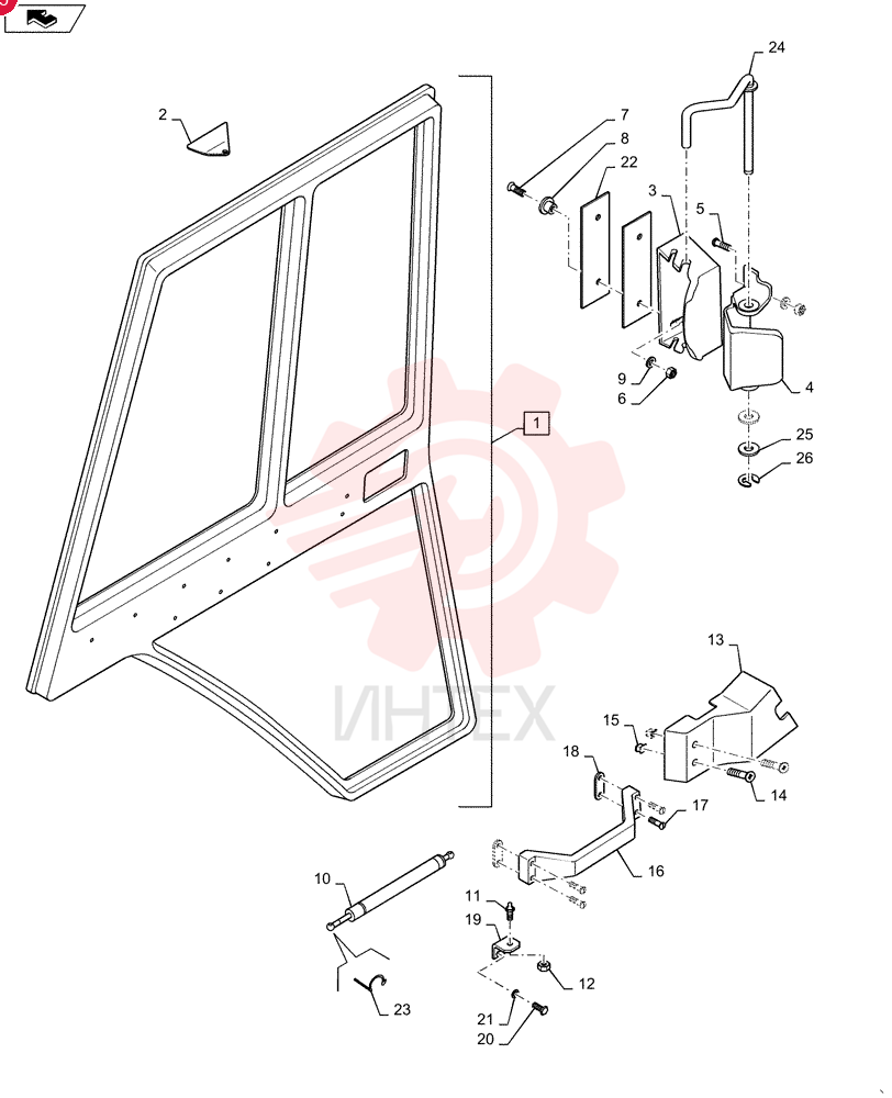 DOOR ASSY. 137868A3