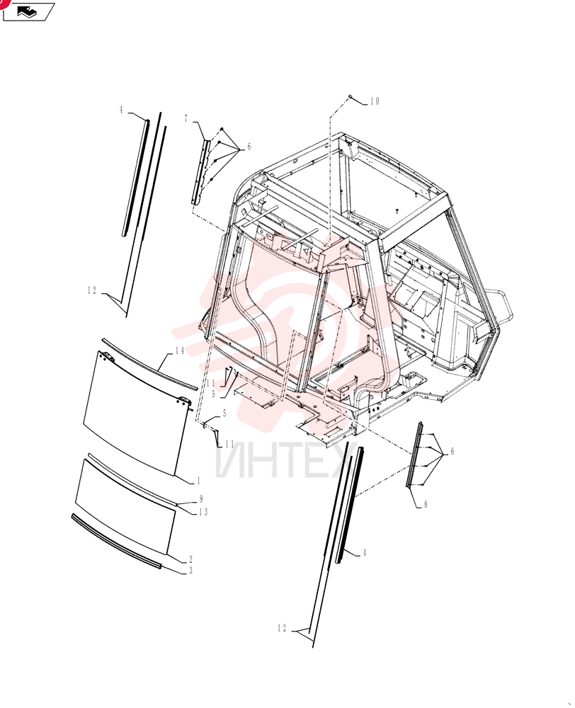 GLASS D129967