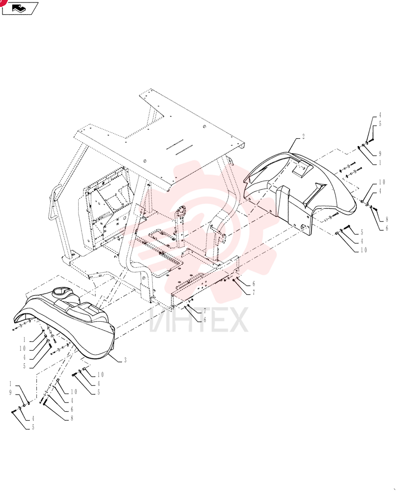 NUT,M8, U 833-40408 (2)
