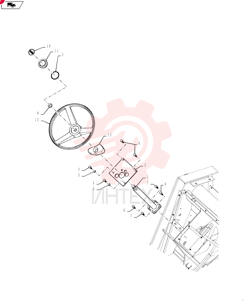 STEERING COLUMN 142930A2