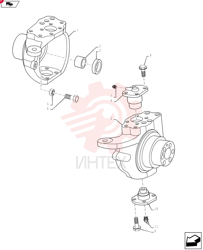 STEERING KNUCKLE 87710156
