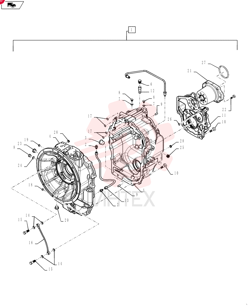 TRANSMISSION HOUSING 84468417