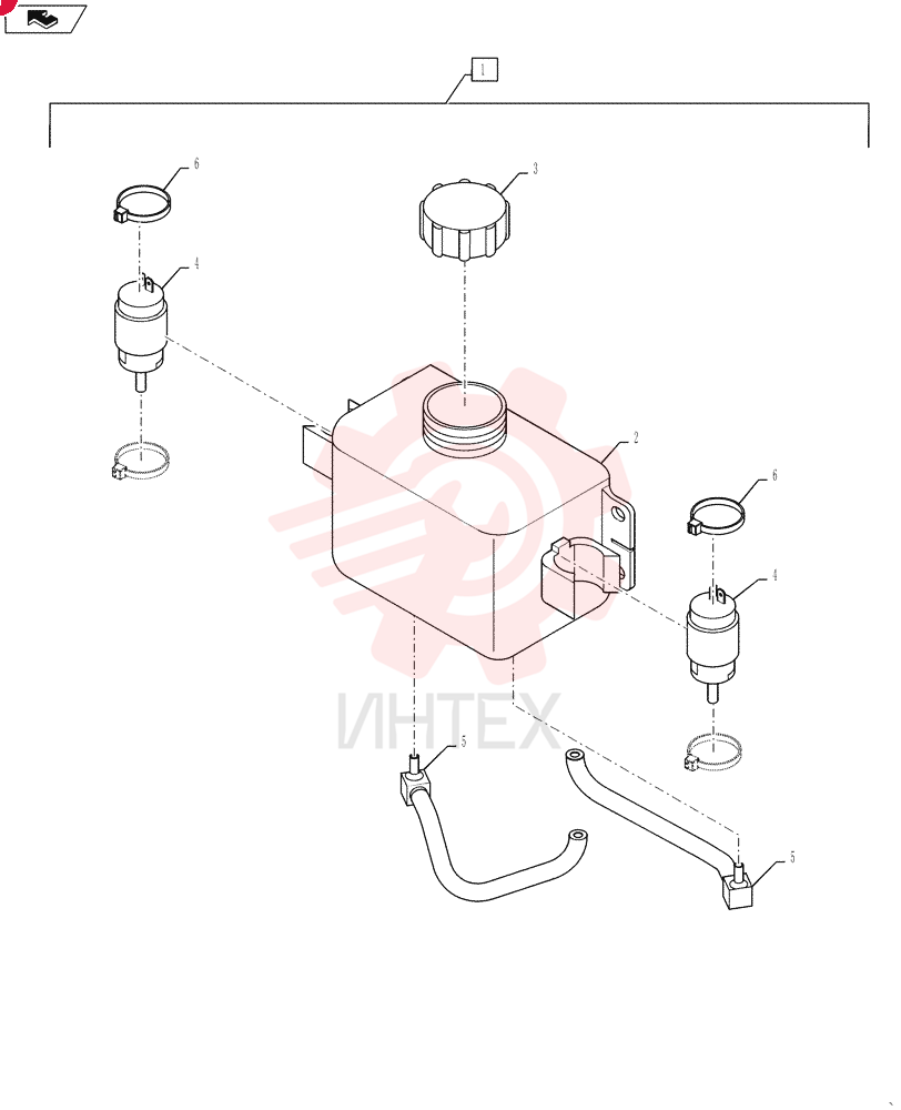 WINDSHIELD WASHER 87448685