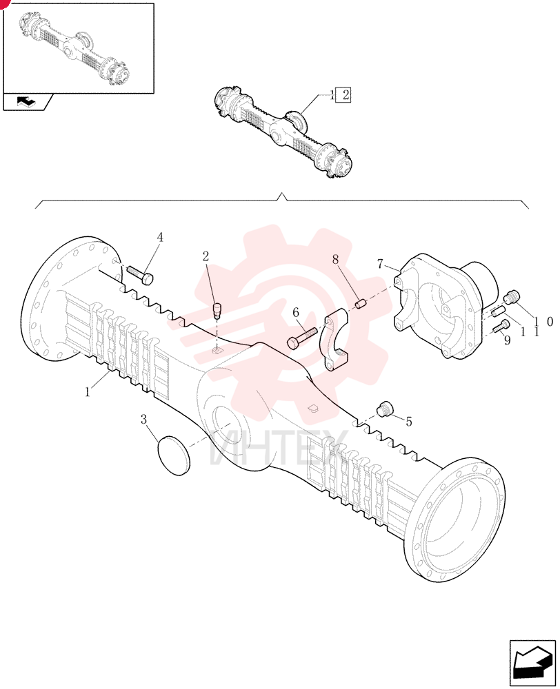 AXLE HOUSING