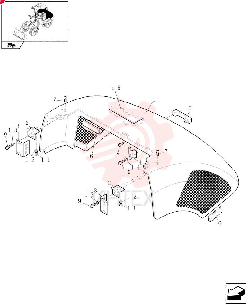 ENGINE HOOD