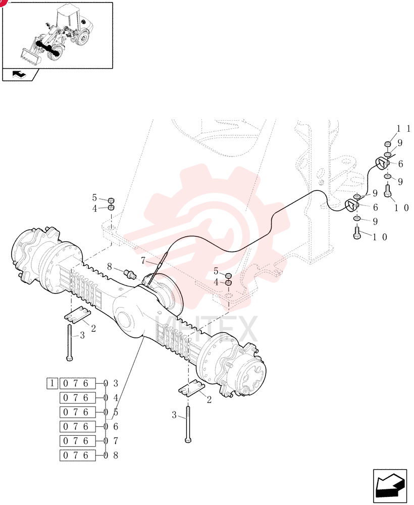 FRONT AXLE