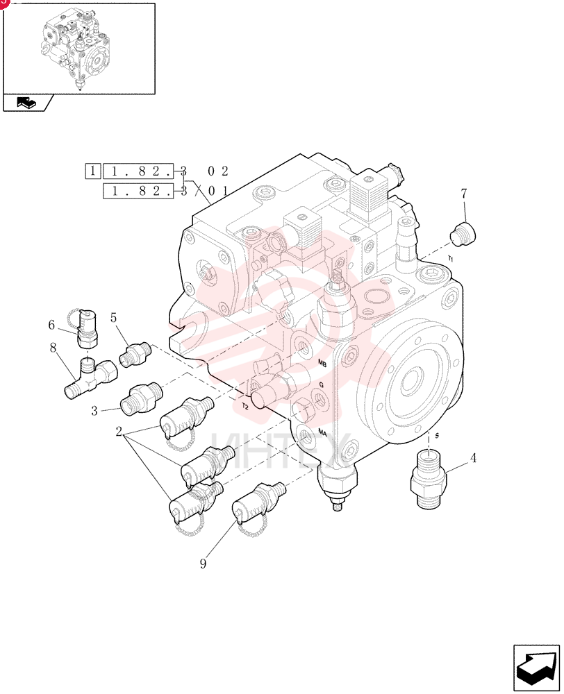 HYDROSTATIC PUMP