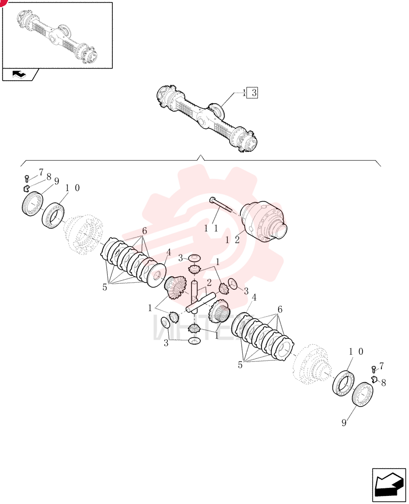 SET OF PINIONS