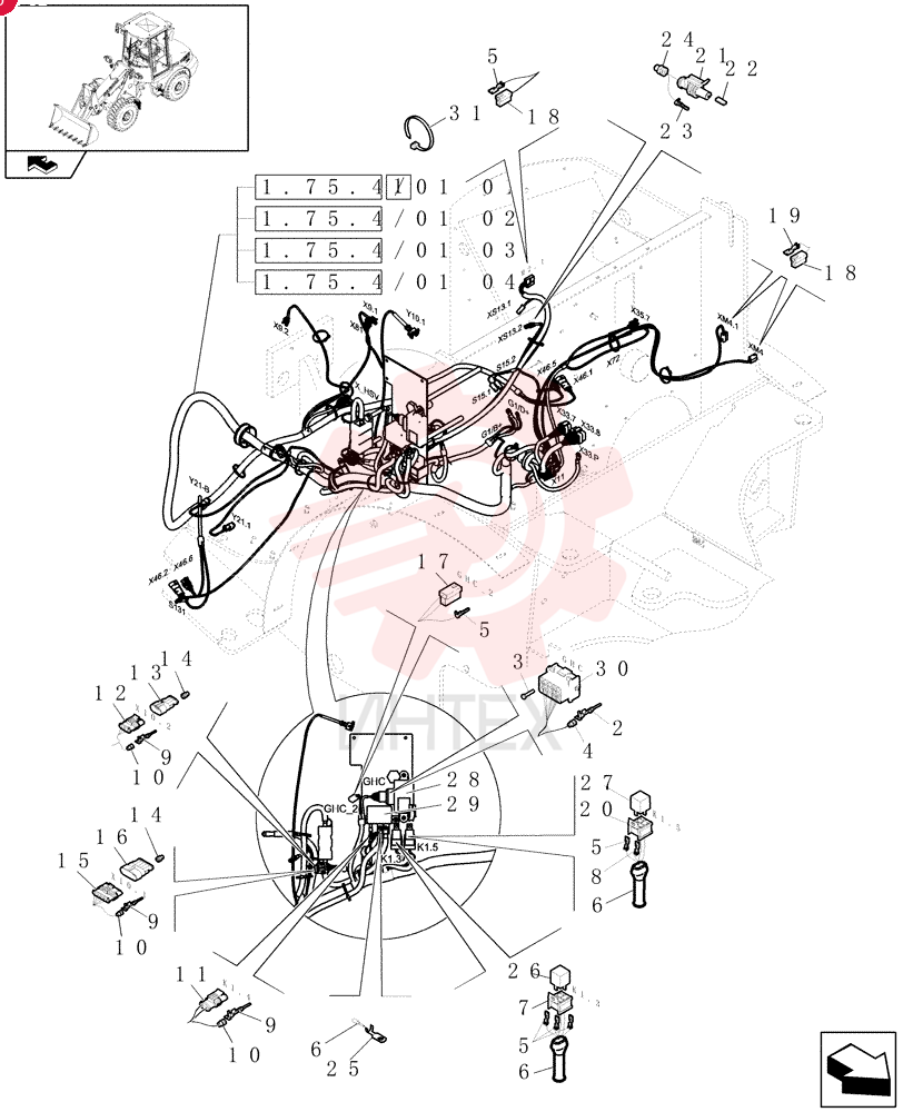 WIRE HARNESS 87627666 (4)