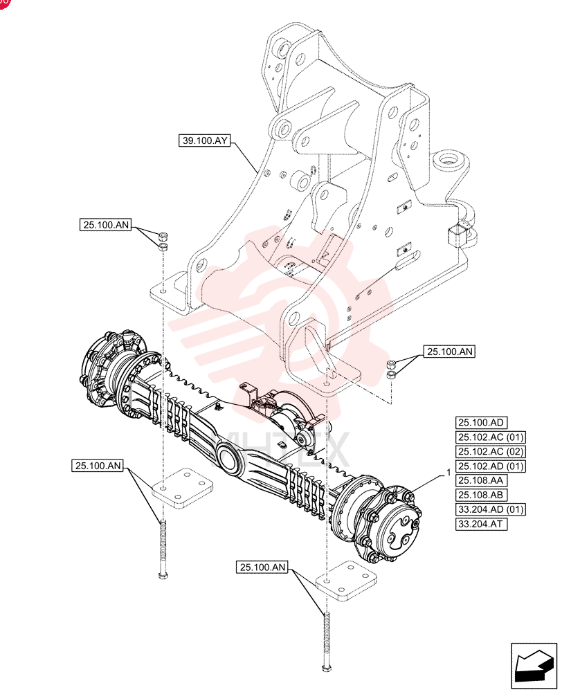 FRONT AXLE