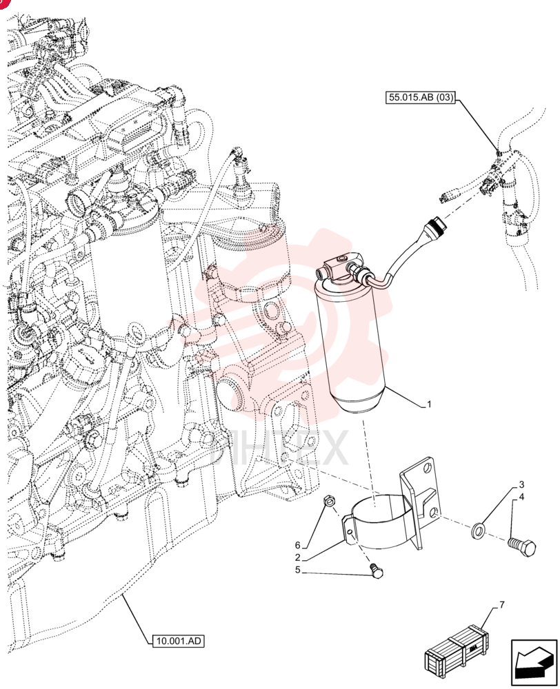 RECEIVER-DRYER 5165615