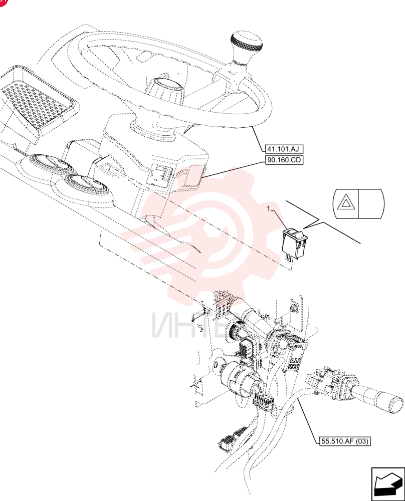 ROCKER SWITCH 47514890