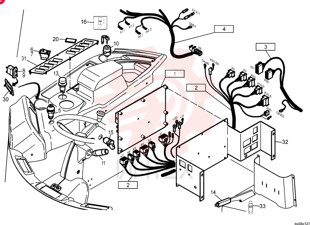 FLASHER SWITCH 1495240