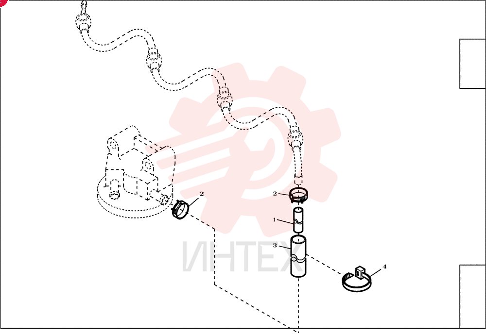 FLEXIBLE HOSE 2987842