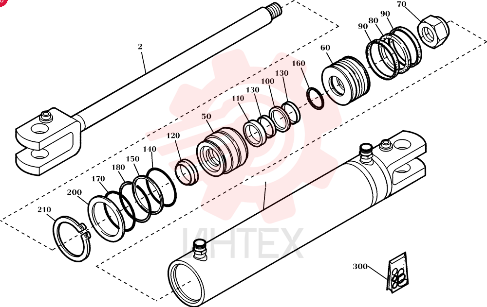 HYD CYL SLEEVE 6559514