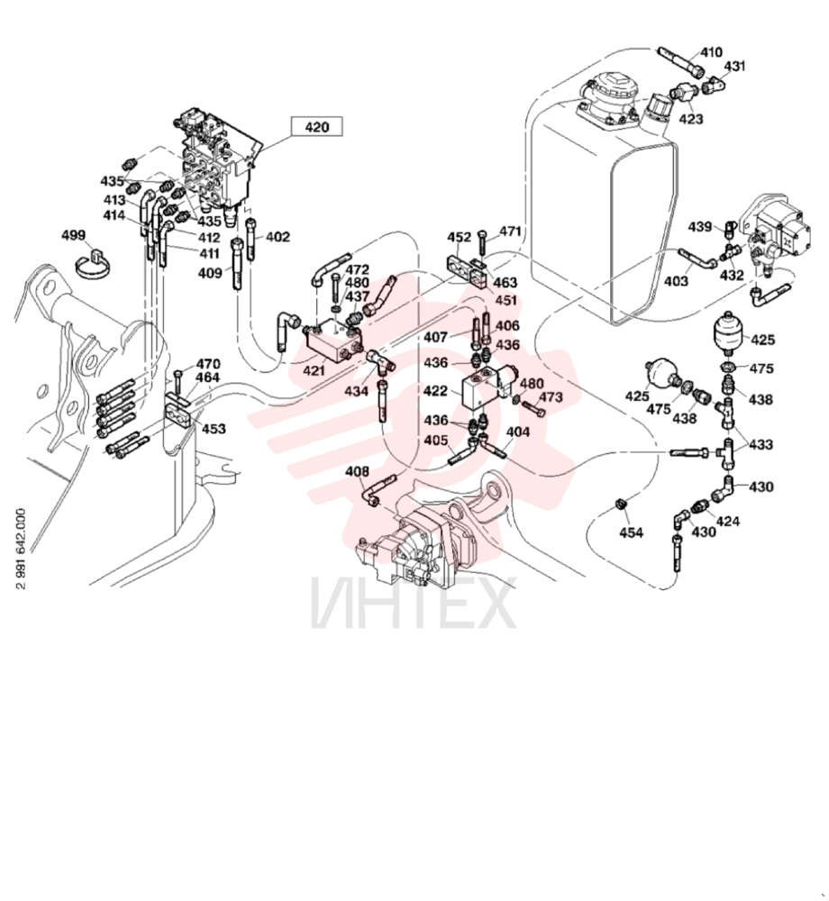 HYDRAULIC HOSE 4500871