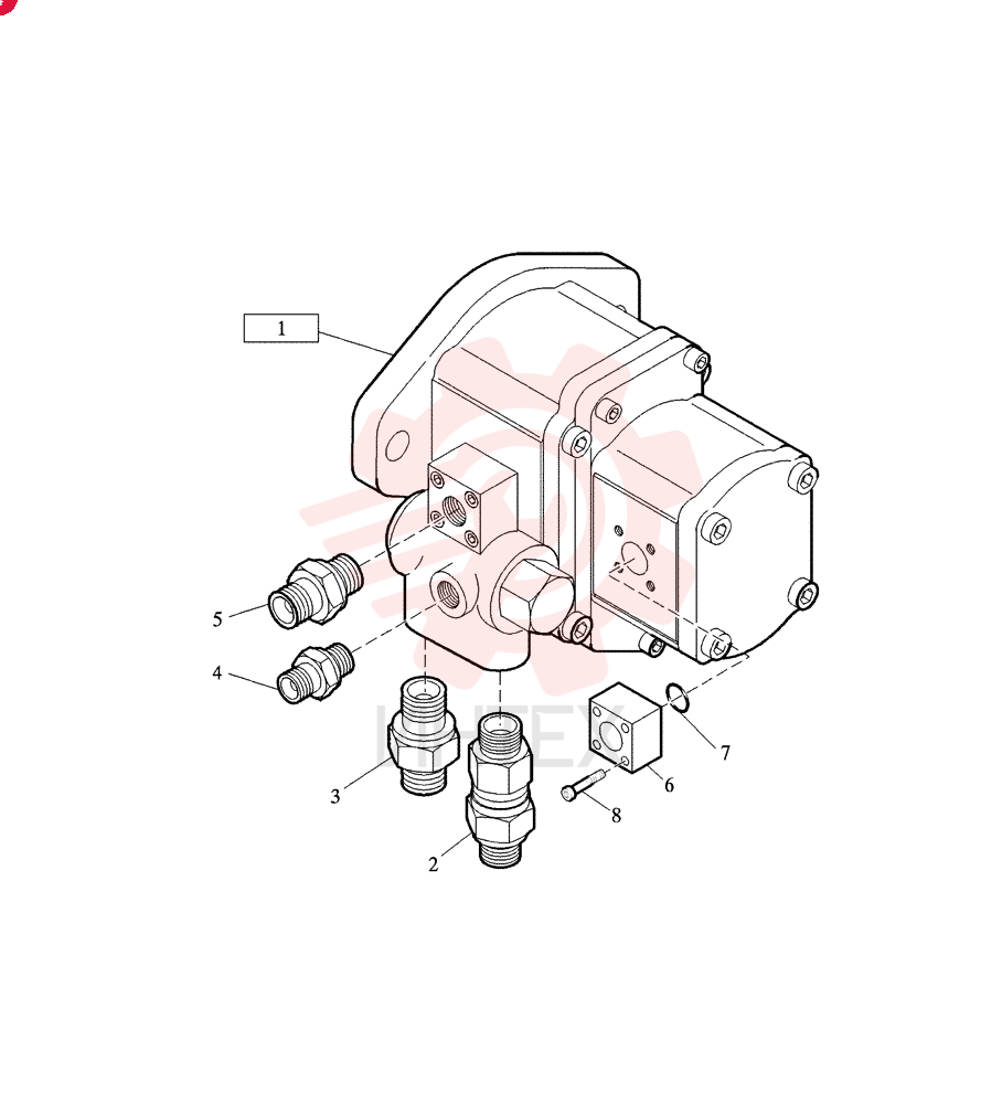 HYDRAULIC PUMP,22.5 CC 6559485 (1)