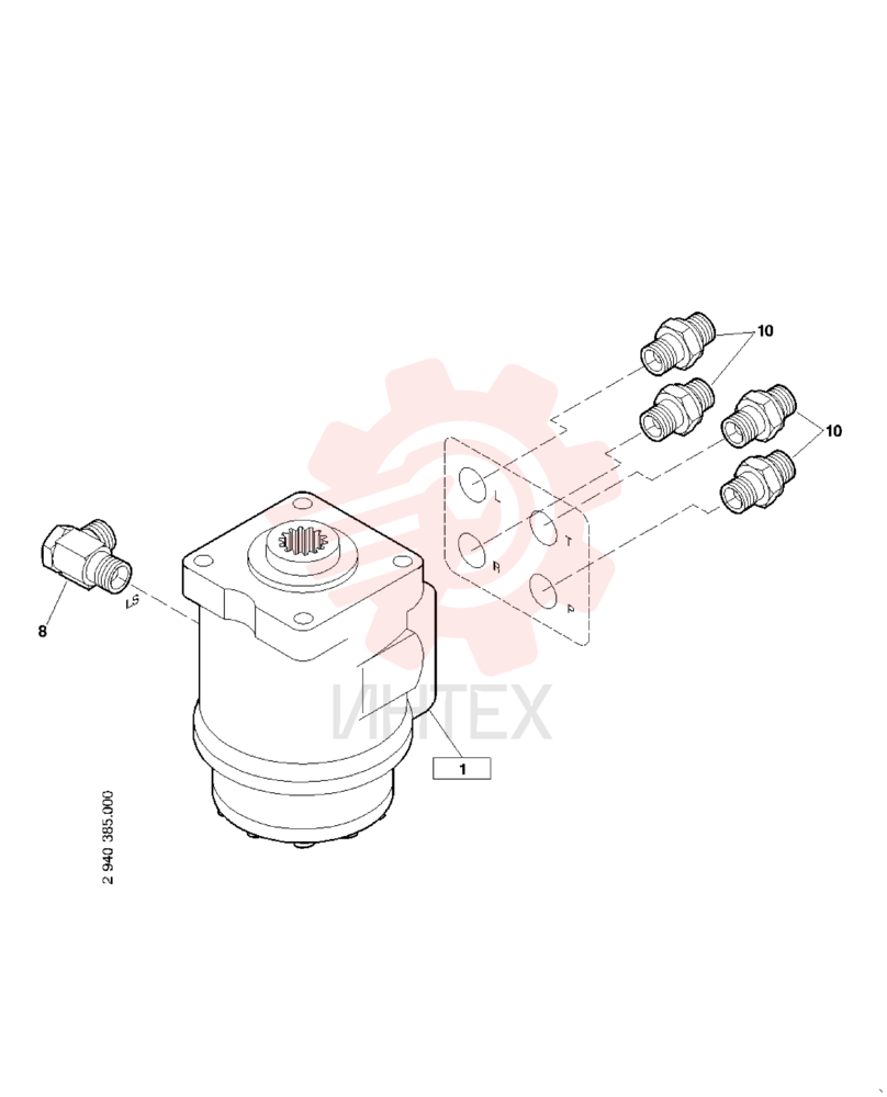 HYDRAULIC STEERING 1710318 (1)