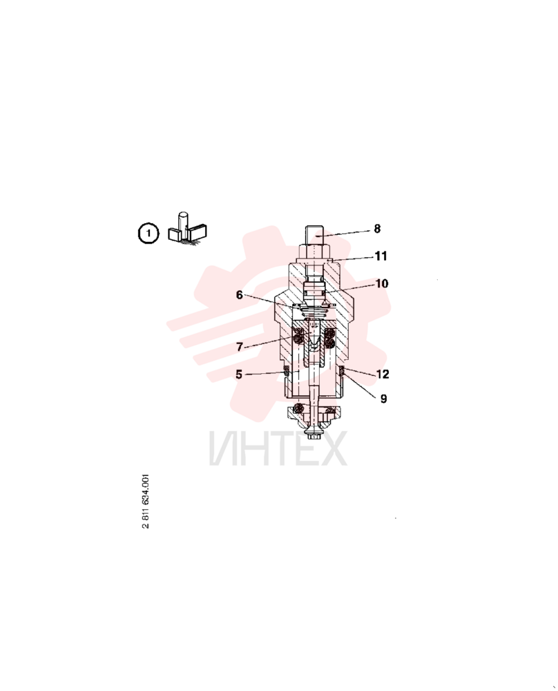HYDRAULIC VALVE 1481185