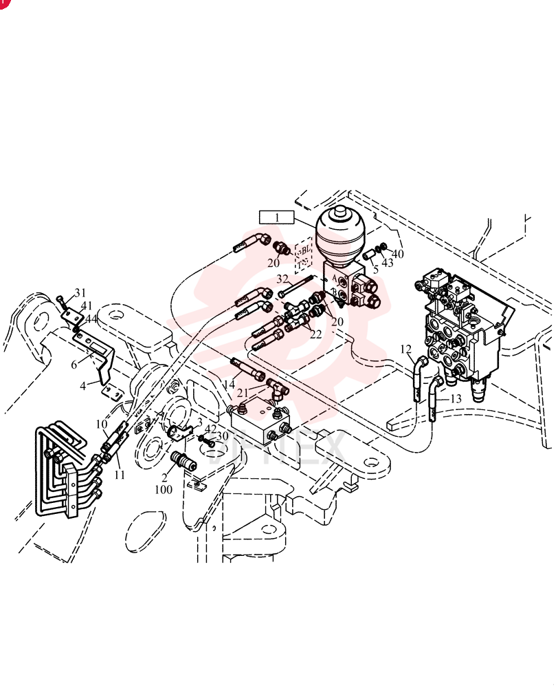 HYDRAULIC VALVE 6559112 (1)