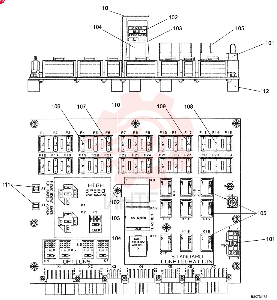 PRINTED CIRCUIT BOAR 3004959 (2)