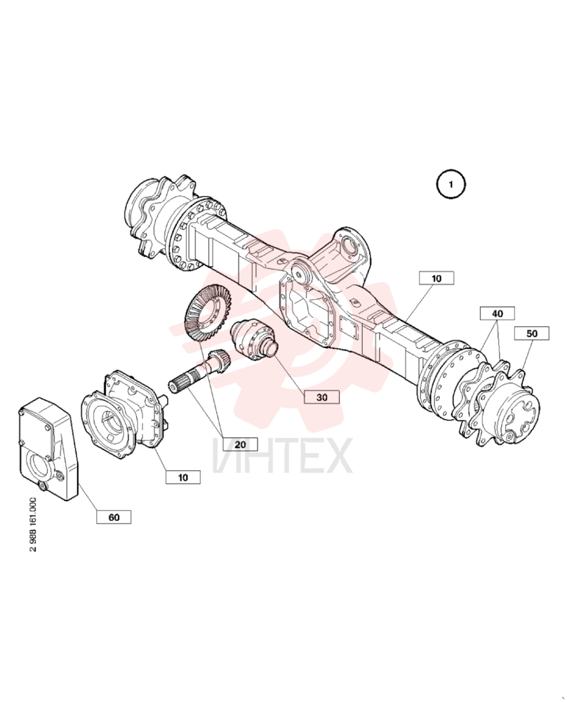 REAR AXLE 2772390 (1)