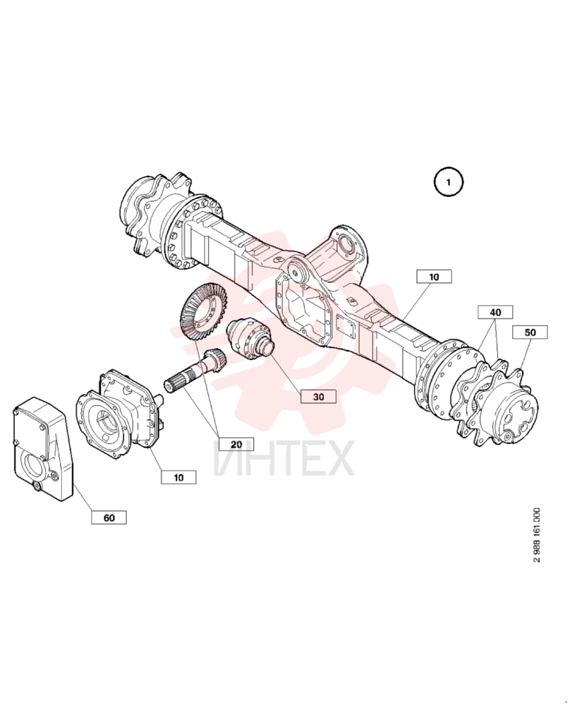 REAR AXLE 2772379 (1)