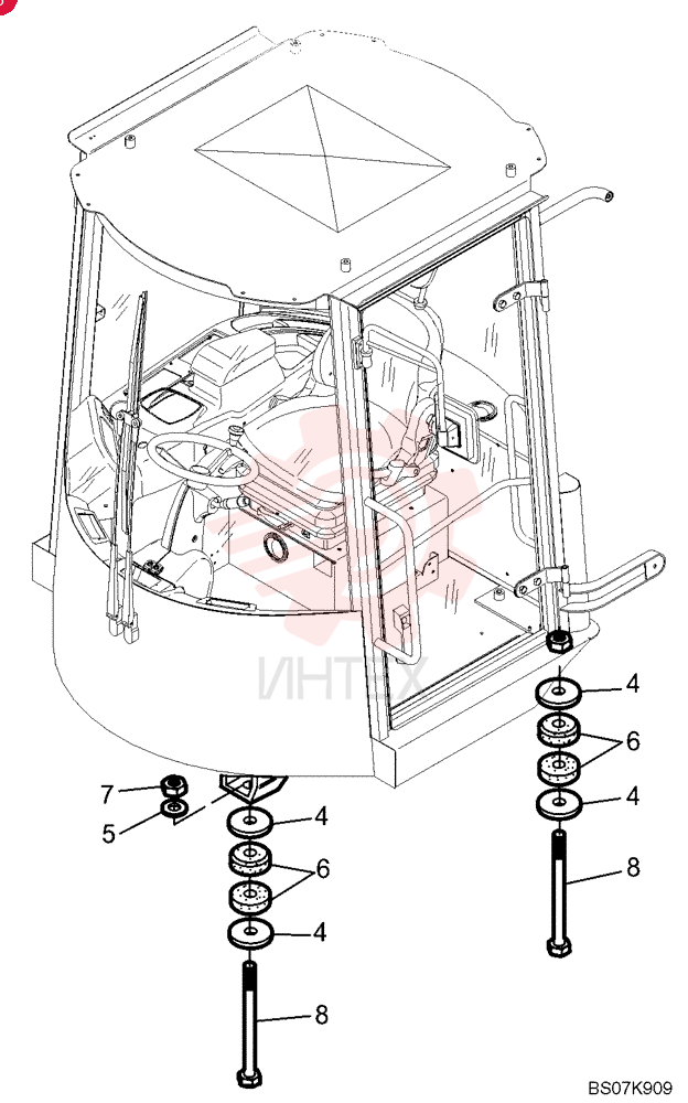 WASHER 4550166
