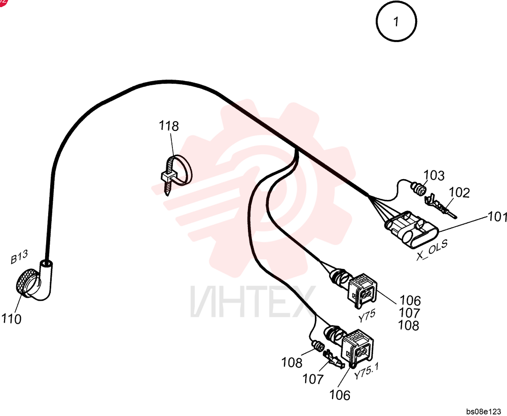 WIRE HARNESS 3004878 (2)
